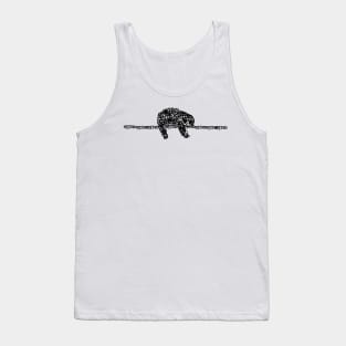 Sloth sketch graphically Tank Top